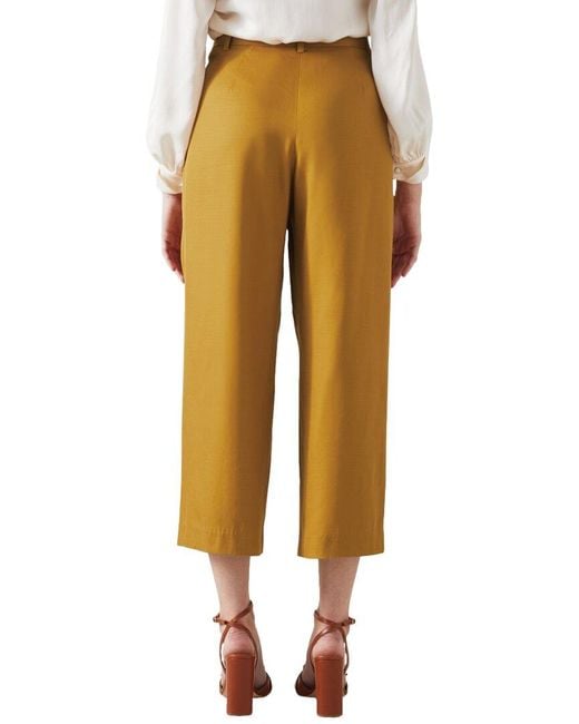 L.K.Bennett Yellow L.K.Bennett Almeida Trouser
