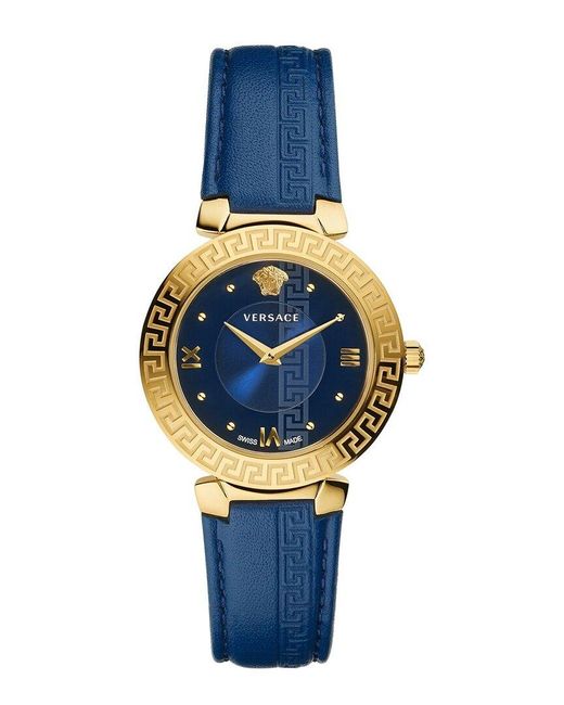 Versace Daphnis Watch in Blue Lyst