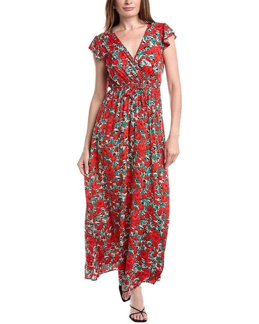 ANNA KAY Red Miramar Fleur Dress