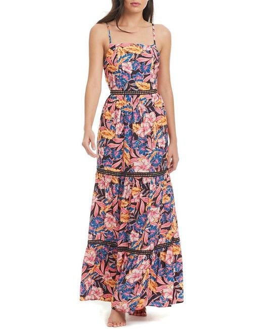 Red Carter Red Catch Me Later Maxi Dress