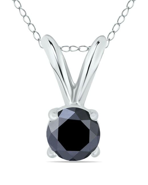 True Diamond White 14k 0.23 Ct. Tw. Diamond Solitaire Necklace
