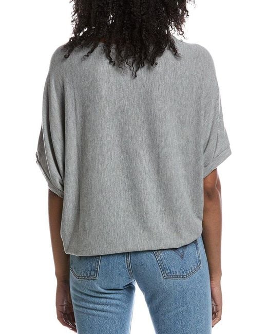 Michael Stars Gray Verna Top