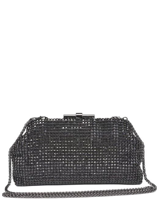Urban Expressions Black Delfina Evening Clutch