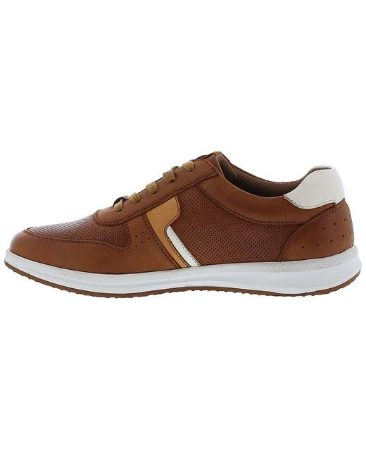 English Laundry Brown Brady Leather Sneaker for men