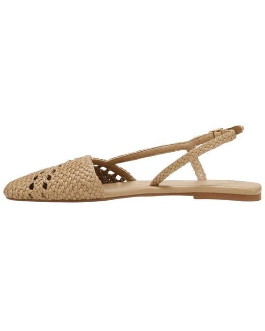 Franco Sarto Metallic A-Ilona Leather Slingback