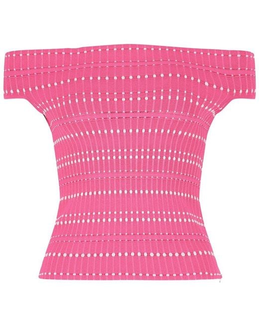 McQueen Pink Crop Top