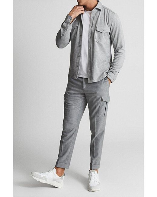 Reiss Gray Caprio Shirt for men
