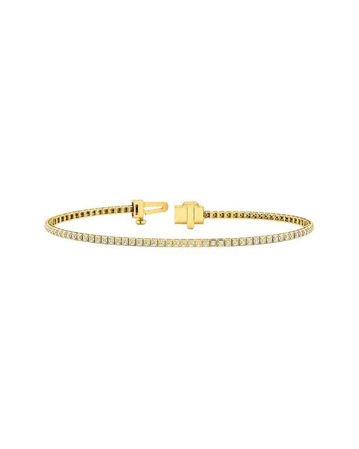 Lab Grown Diamonds White 14K 0.93 Ct. Tw. Lab-Grown Diamond Tennis Bracelet