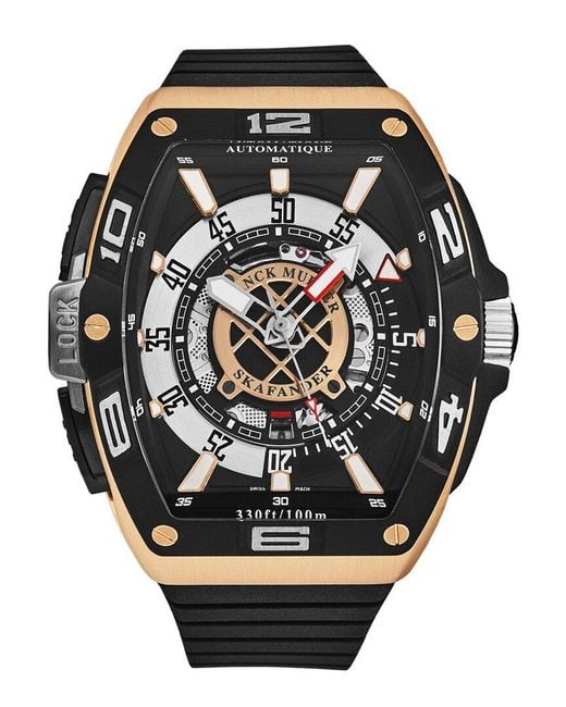 Franck Muller Black Skafander Watch for men