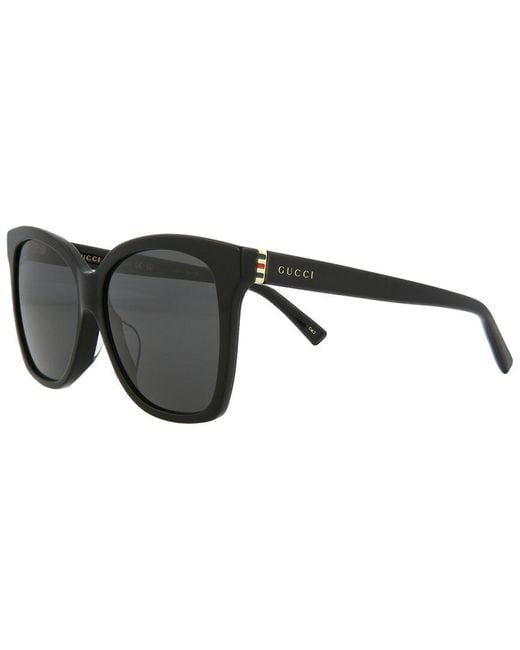 Gucci Black GG0459SA 57mm Sunglasses