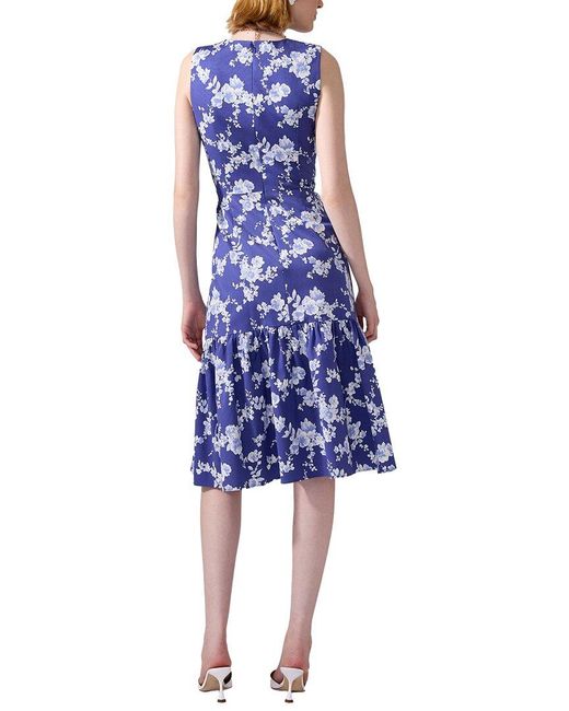 Carolina Herrera Blue Dress