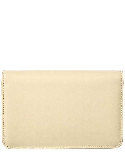 Tom Ford Natural Logo Small Leather Shoulder Bag