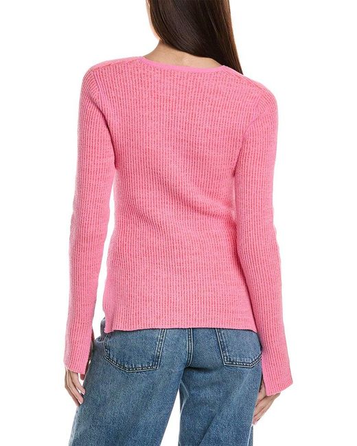 3.1 Phillip Lim Red Double Face Top