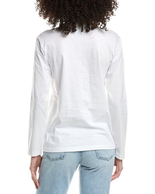 3.1 Phillip Lim White Eye Love Ny Relaxed T-Shirt