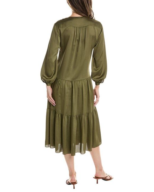 Lafayette 148 New York Green Mears Dress
