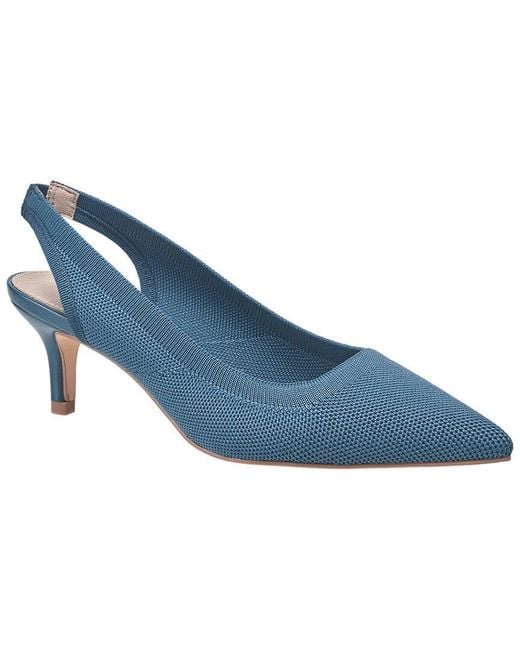 French Connection Blue Viva Pump
