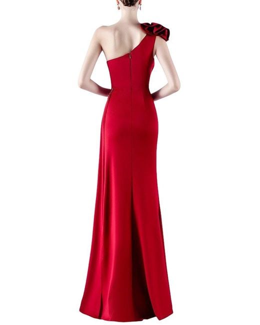 KALINNU Red Maxi Dress