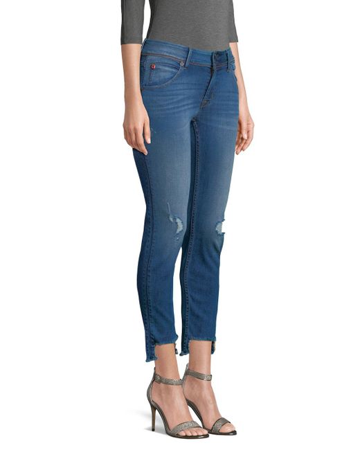 Hudson Jeans Denim Cat Step Hem Skinny 