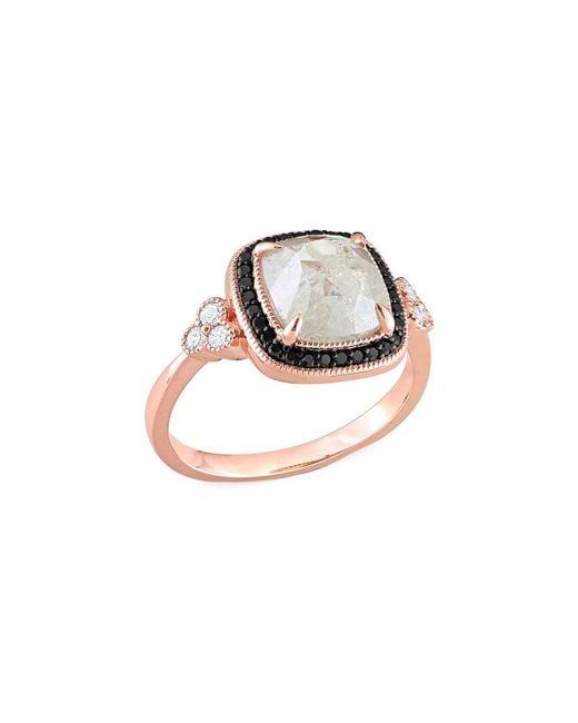 Rina Limor White 10k Rose Gold 2.29 Ct. Tw. Diamond Ring