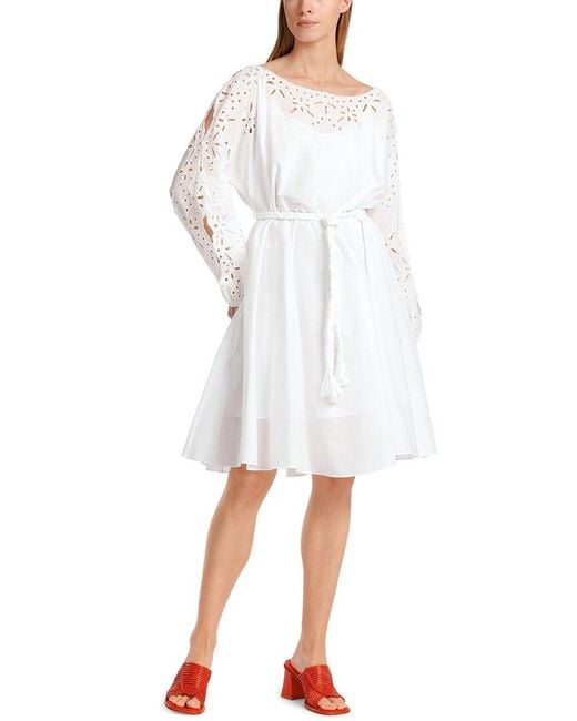 Marc Cain White Mini Dress