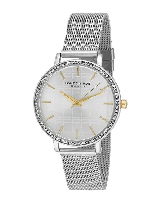 London Fog Watch in Gray Lyst