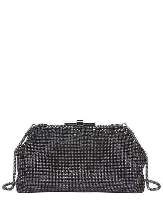 Urban Expressions Black Delfina Evening Clutch