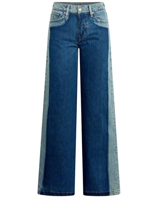 Hudson Blue Rylee Low-Rise Loose Pant With Patch