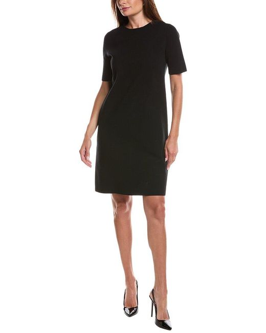 Lafayette 148 New York Black Knit Dress