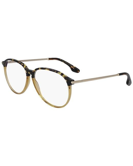 Victoria Beckham White V Star 57mm Optical Frames