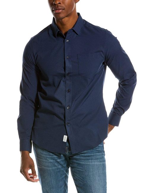Heritage Blue Tonal Shirt for men