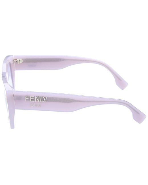 Fendi Blue Fe40100i 53mm Sunglasses