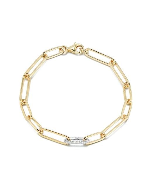 Forever Creations USA Inc. Metallic Forever Creations 14k 0.50 Ct. Tw. Diamond Bracelet