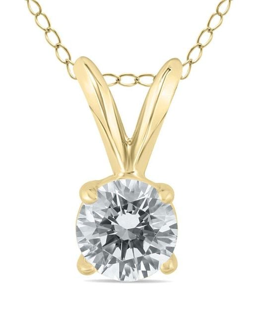 True Diamond Metallic 14k 0.37 Ct. Tw. Diamond Necklace
