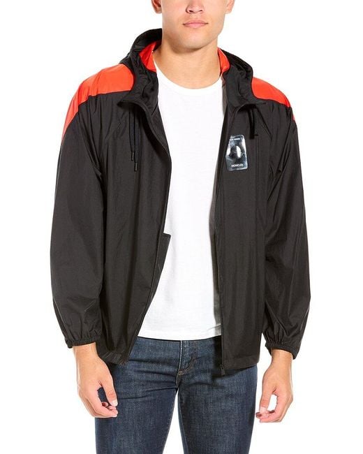 Moncler Black Guppy Hooded Jacket for men