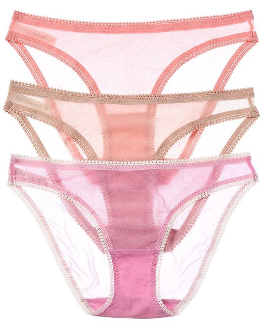 On Gossamer Pink 3Pk Hip Bikini