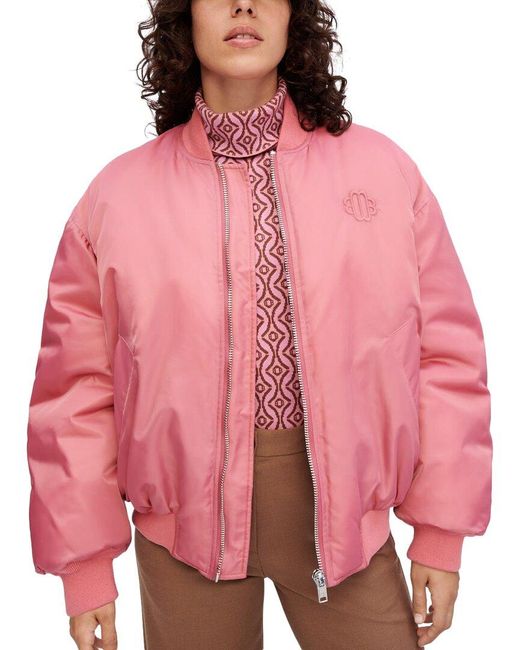 Maje Red Bombastick Jacket