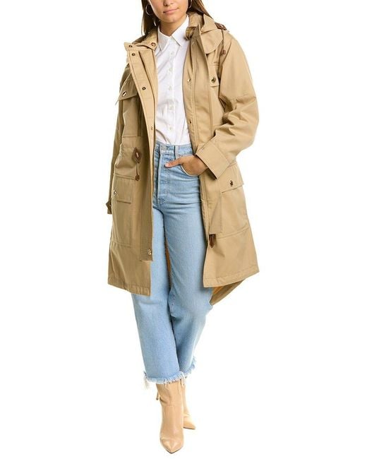 Burberry White Parka