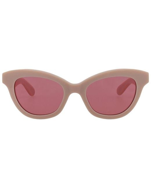 McQueen Pink Am0391s 51mm Sunglasses