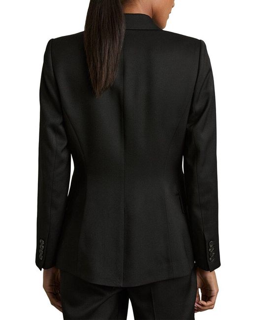 Reiss Black Millie Tailored Formal Blazer