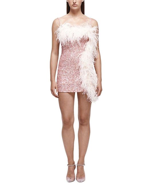 Rachel Gilbert Pink Cami Mini Dress