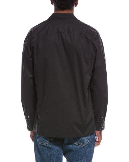 FRAME Black Military Shirt for men