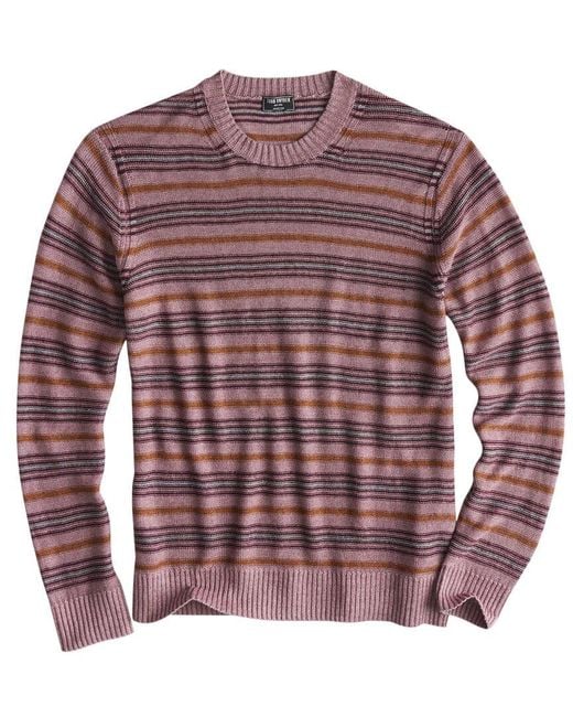 Todd Snyder Multicolor Linen Sweater for men