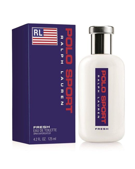 Ralph Lauren Blue 4.2Oz Polo Sport Fresh Edt Spray for men