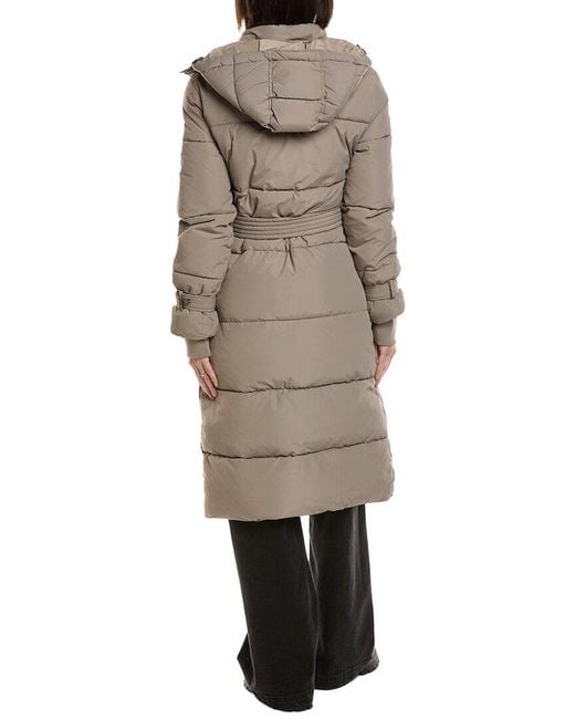 Noize Natural Long Puffer Jacket