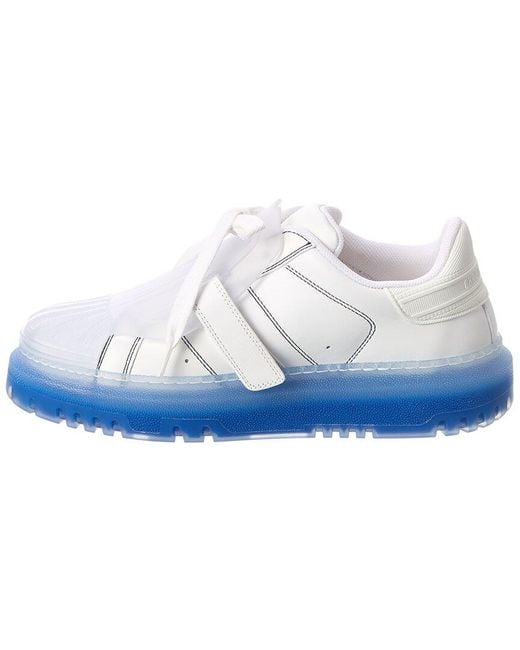 Dior Blue Id Leather Sneaker