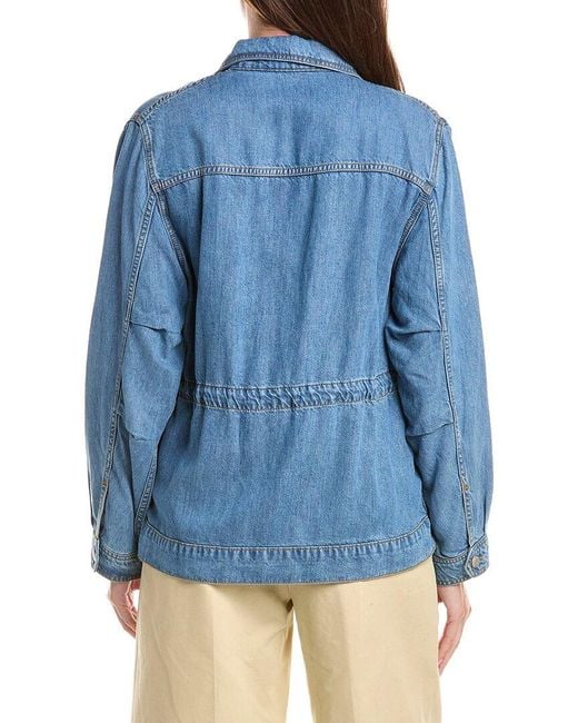 Officine Generale Blue Officine Generale Nile Jacket