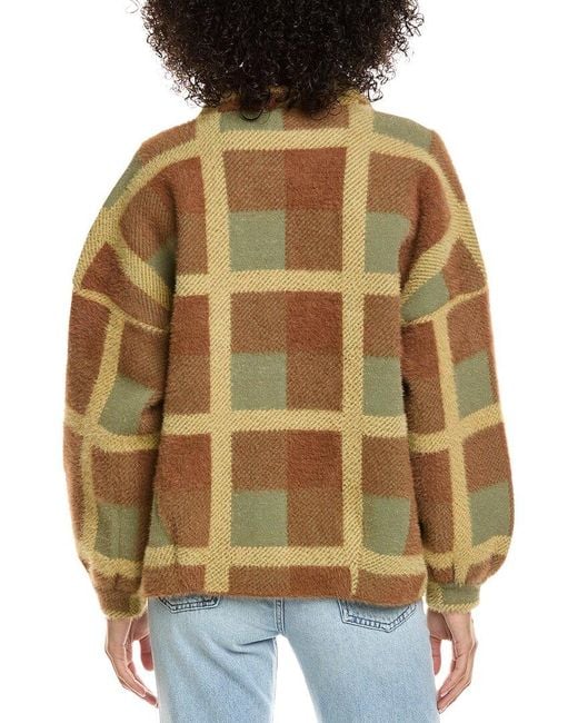 NVLT Natural Eyelash Bomber Jacket