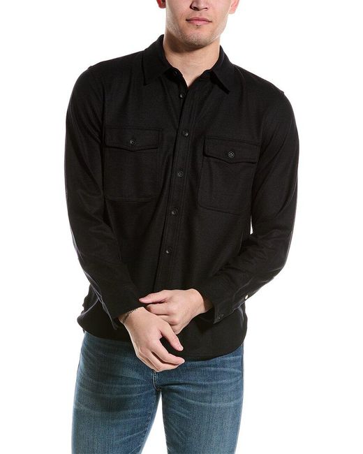 Rag & Bone Black Jack Wool-blend Shirt for men