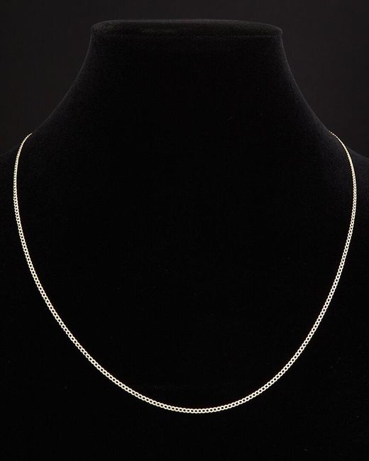 Italian Gold Black 14k Cuban Miami Link Necklace