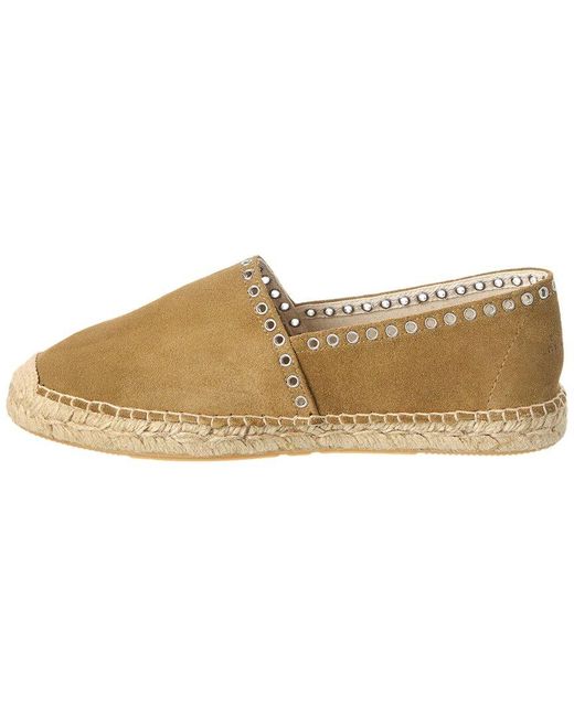 Isabel Marant Natural Canae Suede Espadrille